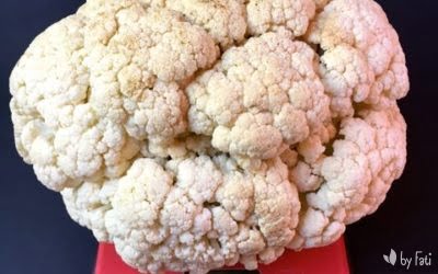Ideas de recetas con una coliflor de casi 3 kilos