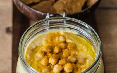 Hummus de Garbanzos con Cúrcuma