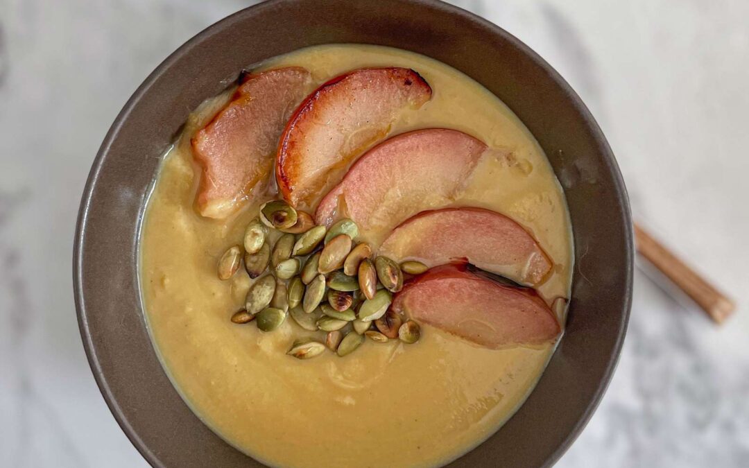 Crema de coliflor y boniato